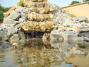 Bassin et fontaine